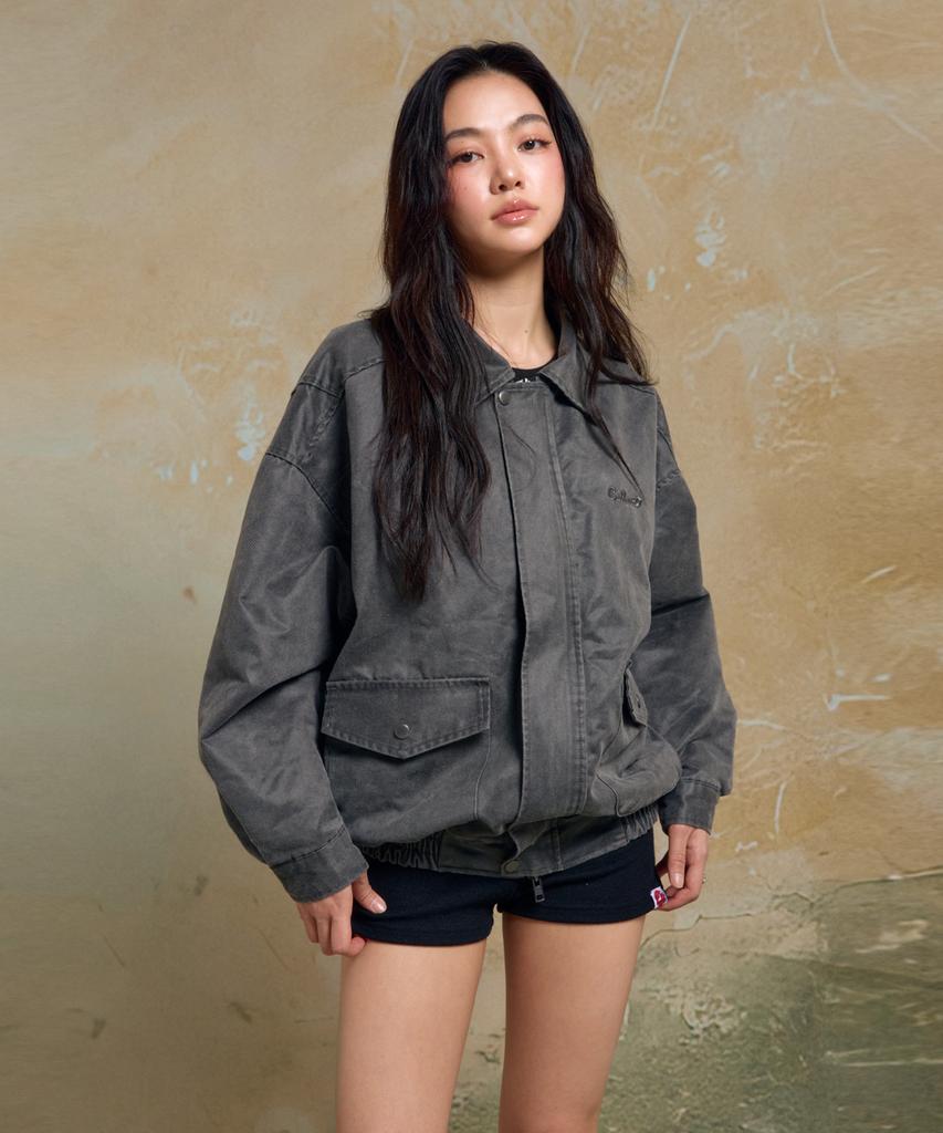 CONY Callout Washed Jacket / Grey