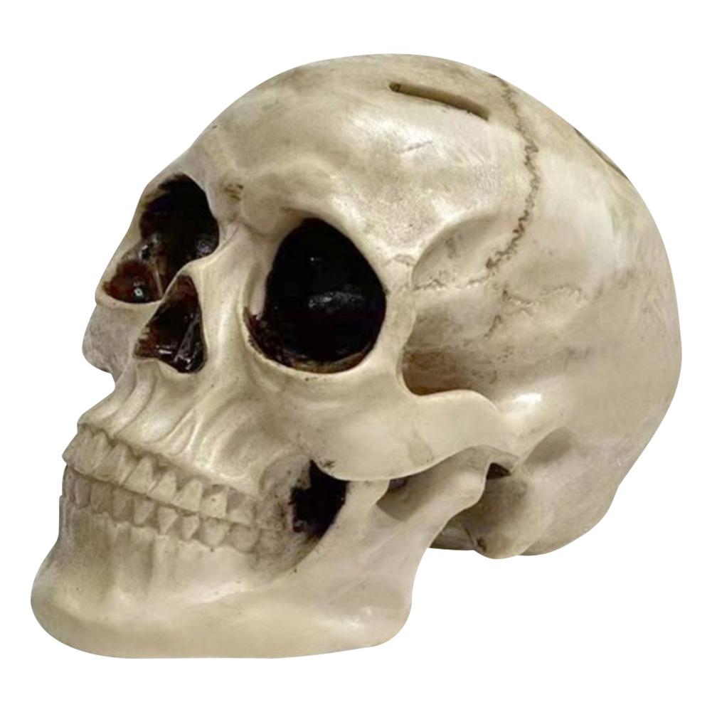 Skull Shaped Knife Block Personalized Skeleton Knife Rack Skull Knife Stand for Kitchen Cutlery Display Organizer