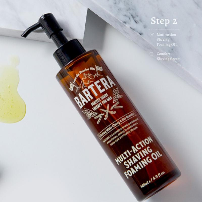 Масло для бритья Barterra Multi Action с пеной