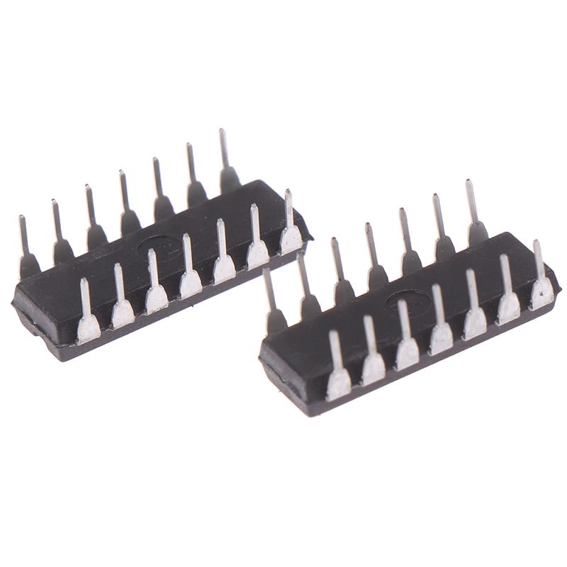 10 шт. Cd4093Be Cd4093 4093 Dip-14 Ti чип Ic