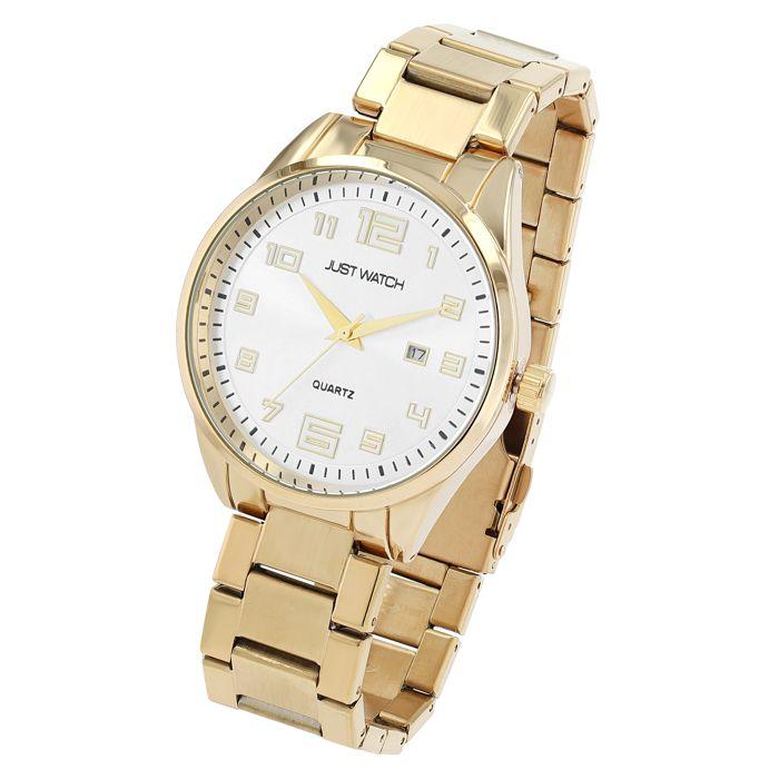Montre - JUST WATCH - Bracelet acier inoxydable - Quartz - Analogique homme