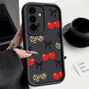 Мультяшный чехол с вишней для Samsung A57 A37 A27 A17 S26 Ultra S25 FE A56 A36 A26 A16 A55 A35 A25 A15 A54 5G S21 S22 S23 S24 Plus Ударопрочный чехол