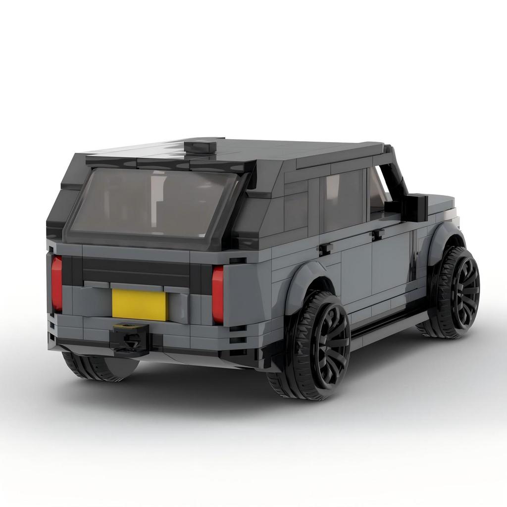 Строительный блок M, совместимый с 150676 Range Rover 400 л.с. Расширенная версия, Модель внедорожника, Собранный строительный блок