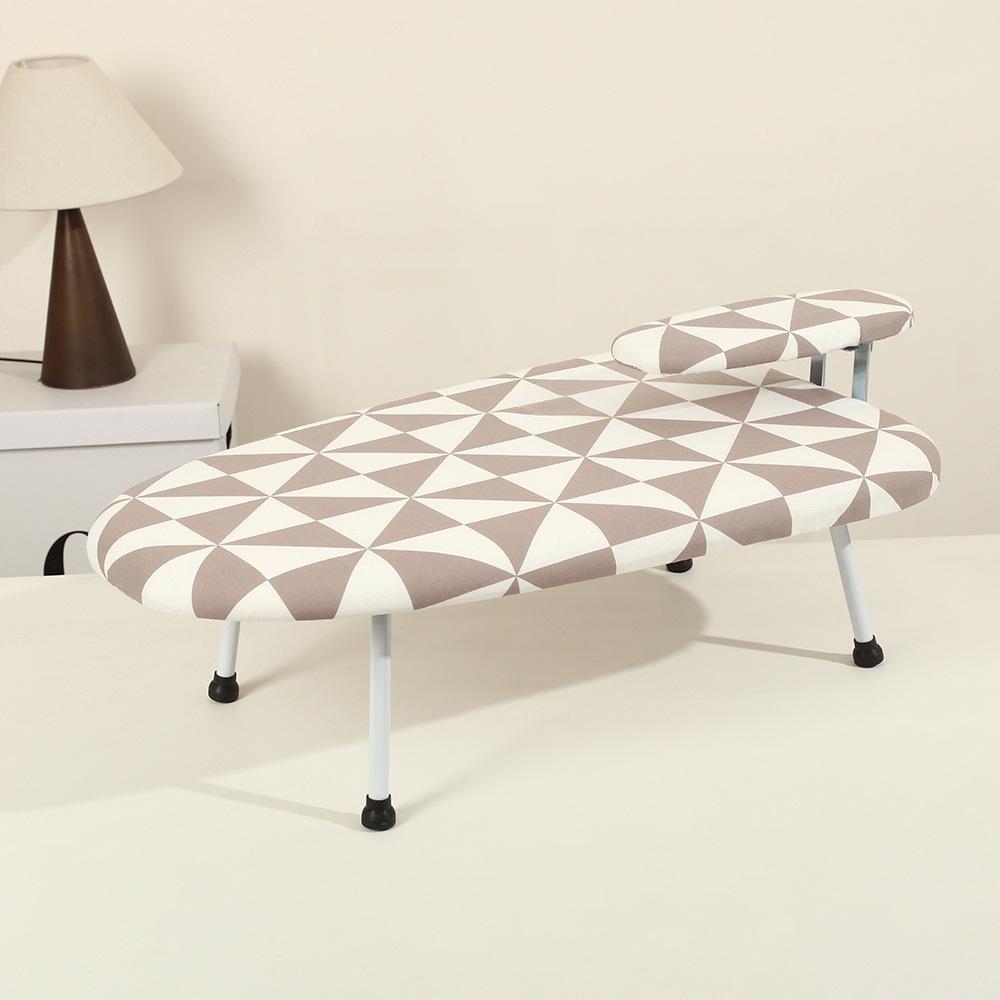 Compact Luxury Foldable Desktop Ironing Board for Dorms