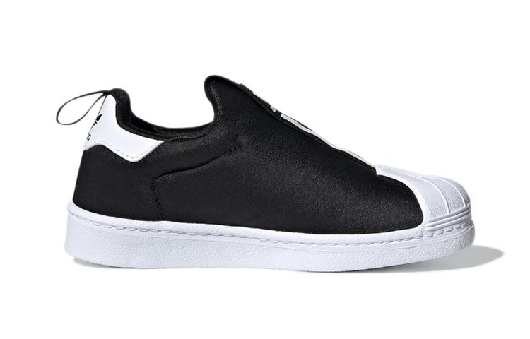 Adidas Originals Superstar Collection 360 X C Low top Skateboard Shoes Black White Children Aged 3 7 Years Old FV7230