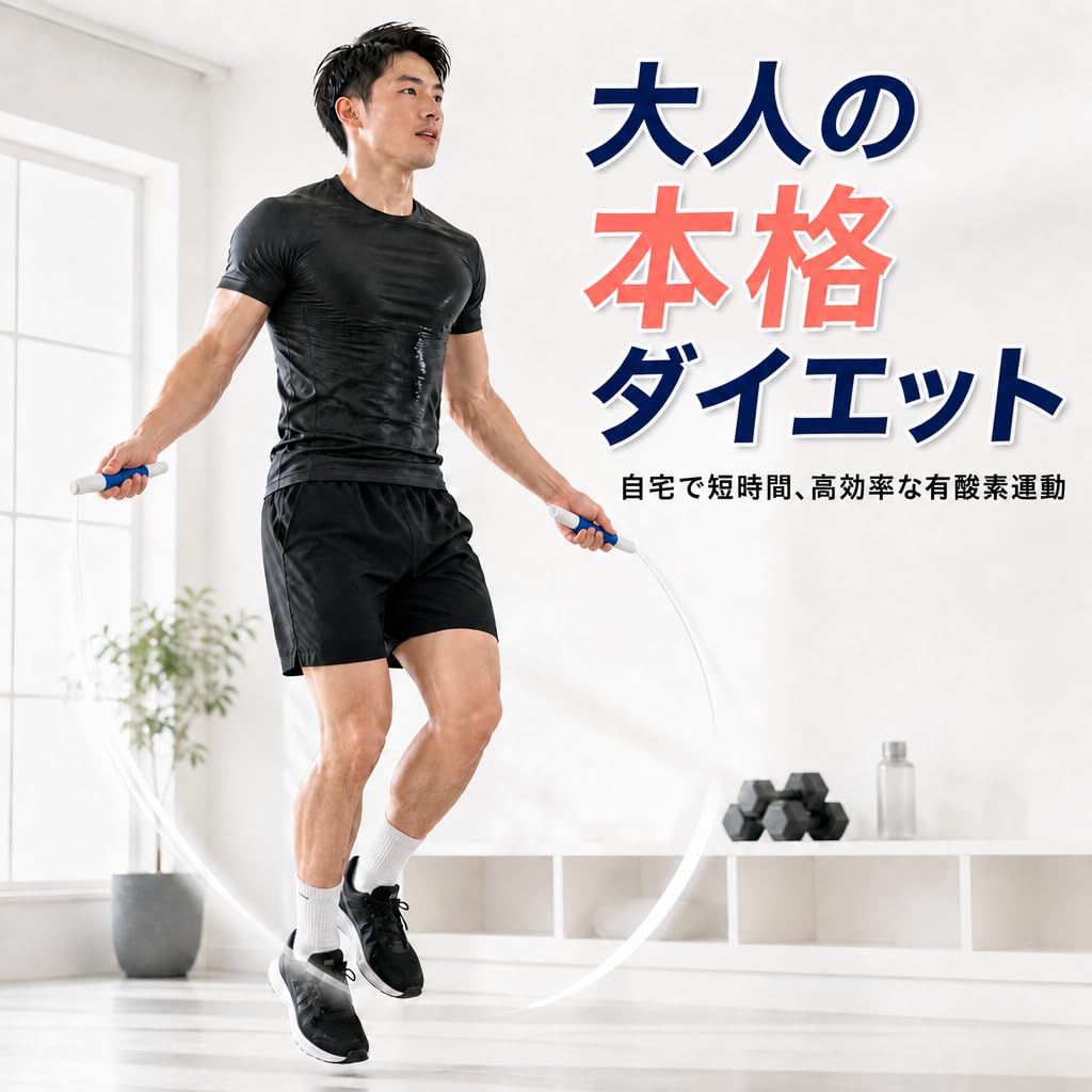 YUEDONG Jump Rope for Adults, Diet, Aerobic Exercise, Double Jump,
