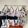 Minnie Cartoon Canvas Tote Bag With Large Capacity For Daily Use