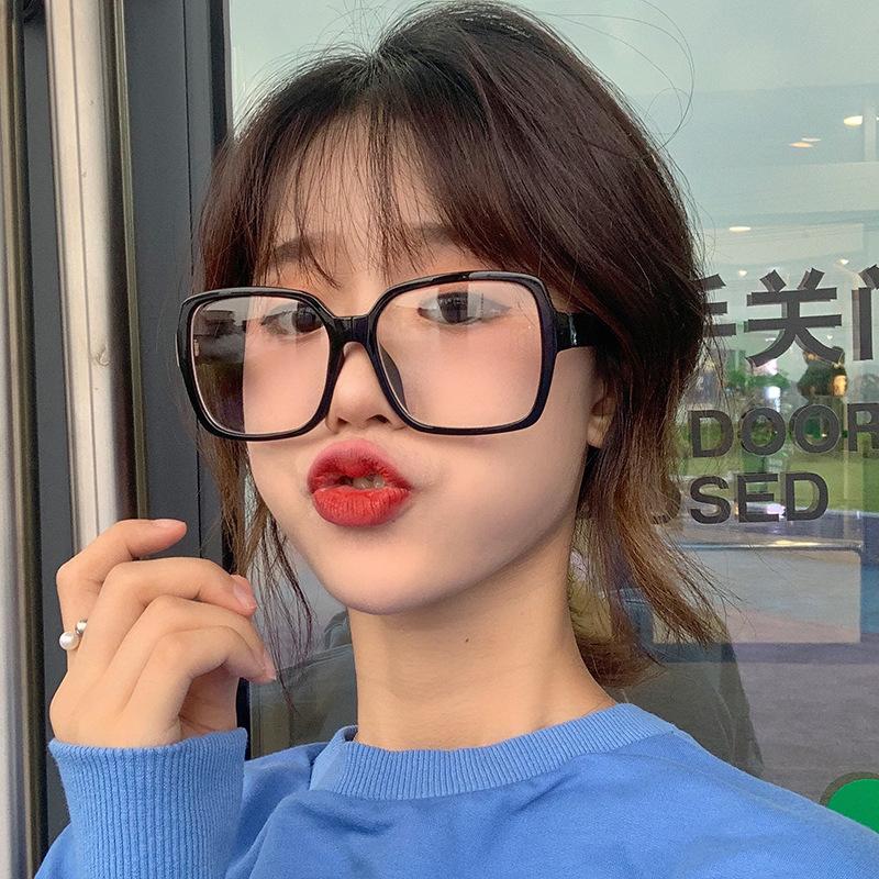 Fashion Trendy Men'S Glasses Frame Classic Square Shape Glasses Women Blue Light Blocking Female Frame Glass