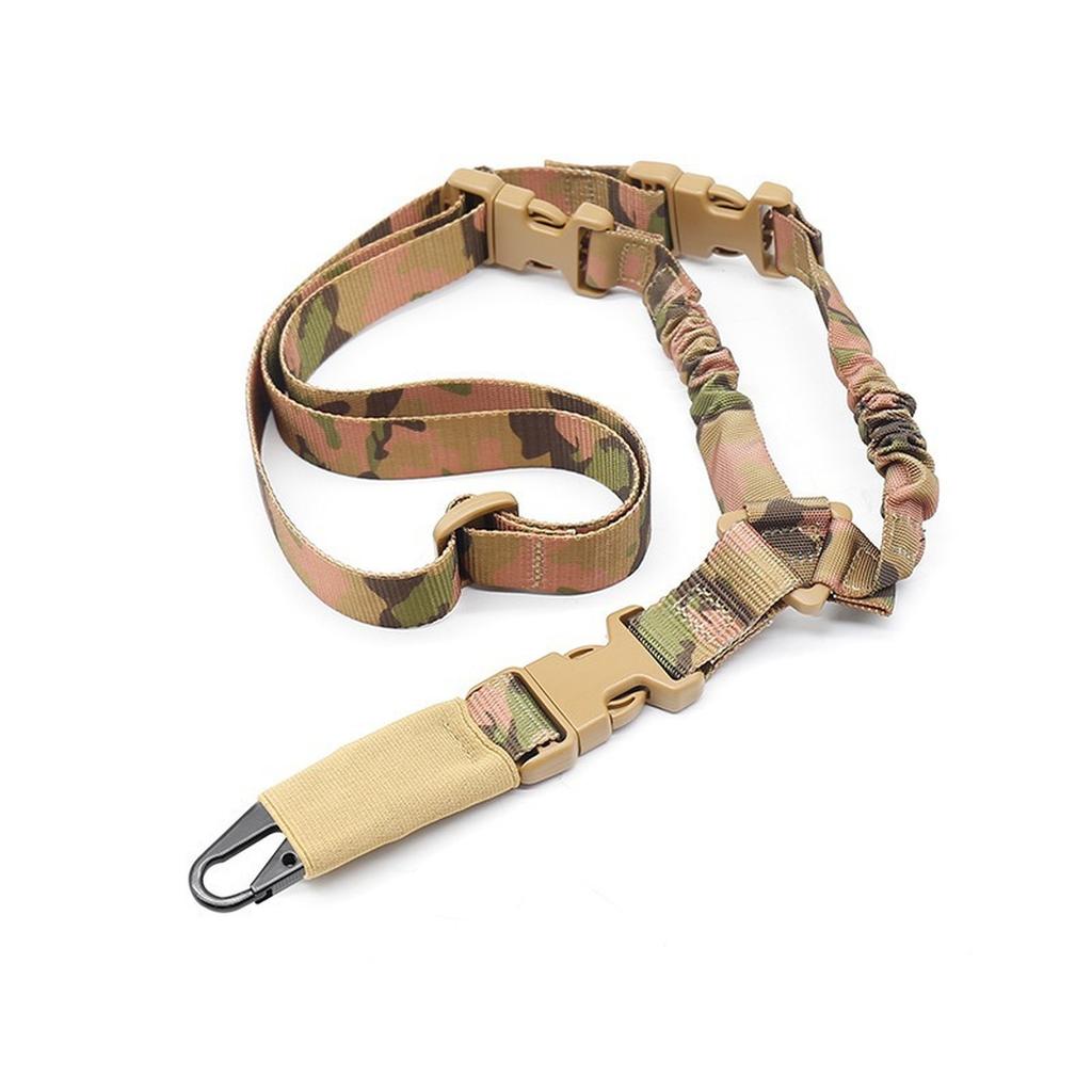 Single Point  Sling Shoulder Strap Nylon Adjustable Airsoft Paintball Military  Strap  Hunting Accessories
