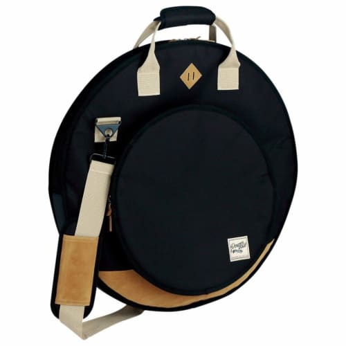 TAMA Cymbal Bag, Designed for Individuality and Playfulness, Holds up to 22" Cymbals (Black) TCB22BK