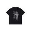 Футболка Stussy с коротким рукавом для подростков Свободный крой Хлопок 270 г Круглый вырез Повседневная одежда