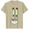 Spongebobs Halloween Mr Krabs Big Face T Shirt Summer Casual TShirts 100 Cotton Novelty Tshirt For Couple Short Sleeve Tees