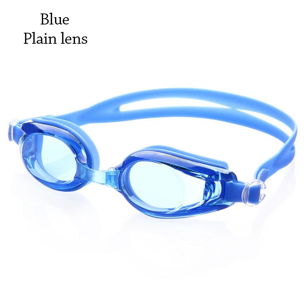 Противотуманные очки для плавания при близорукости, силиконовые профессиональные спортивные очки, портативные аксессуары для плавания с УФ-защитой для мужчин и женщин
