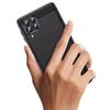 Case for Samsung Galaxy M53 5G, Karbon, black