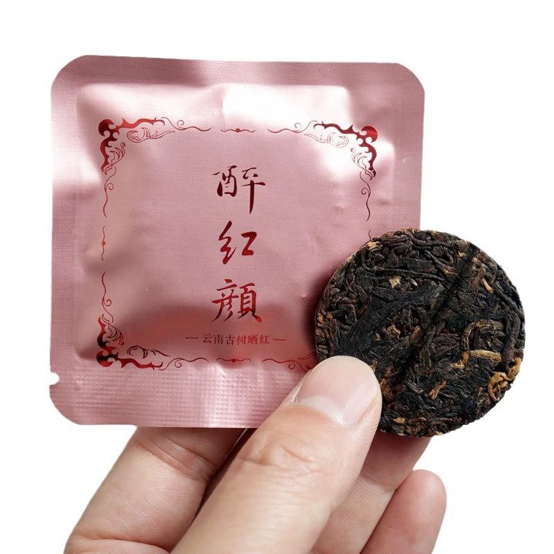 Юньнаньский Премиальный Хунъянь Чайный Блин Защита Желудка Органический Черный Чай