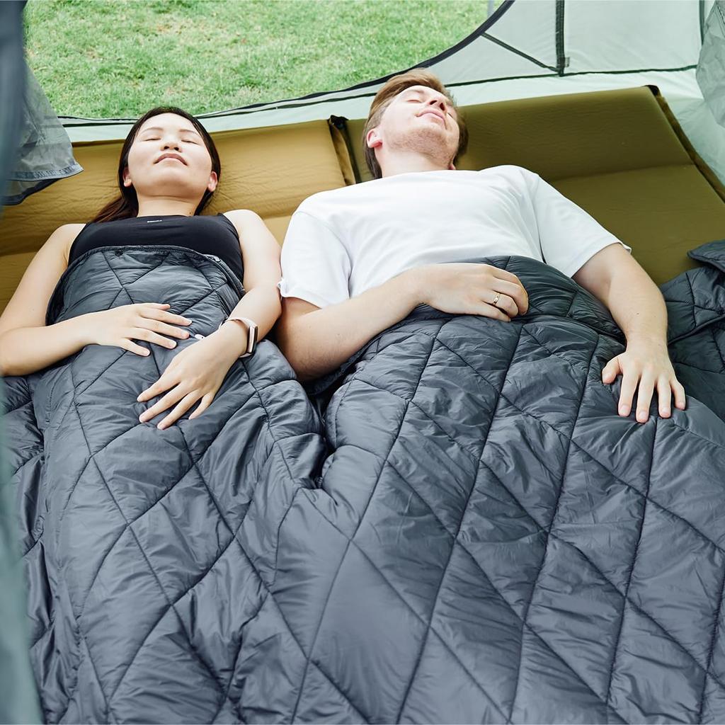 1TG Tactical Multi Highly Bulging Standard Cold Soft to 20D 380T Water Throw Ultra Mountain Sleeping in the Air Подходит для всех серых одеял,