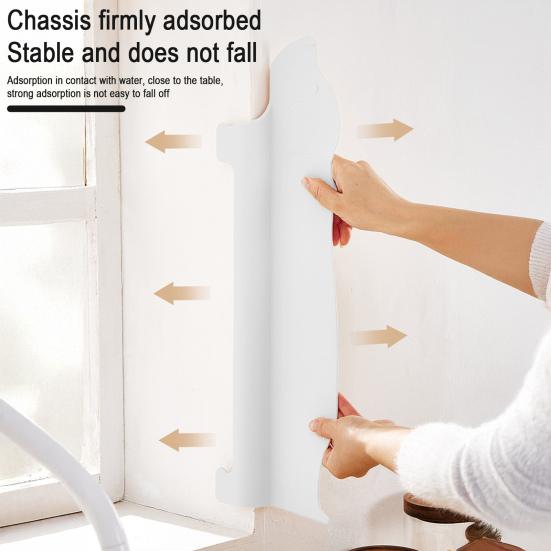 Yousheng 1/2 шт., силиконовая защита для раковины с изображением мультяшной собаки и присосками, защита от брызг для мытья овощей и воды, кухонная столешница с изображением щенка, защита от брызг