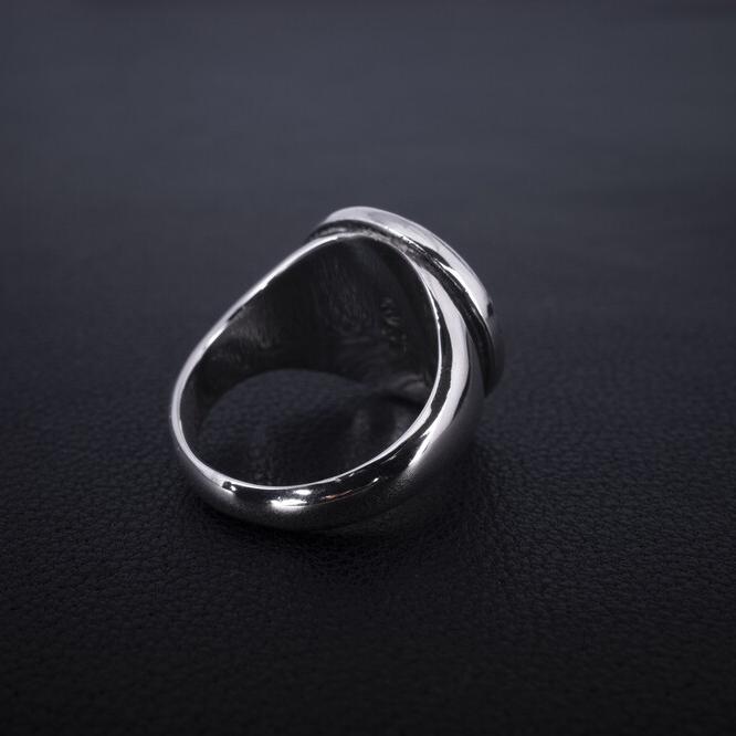 Josilver Man In Maze Ring (Silver)