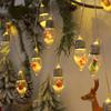 1pc Festive LED Snowball String Lights, 2m 10 LED, Ideal for Christmas & New Year Decorations, Christmas Decorations