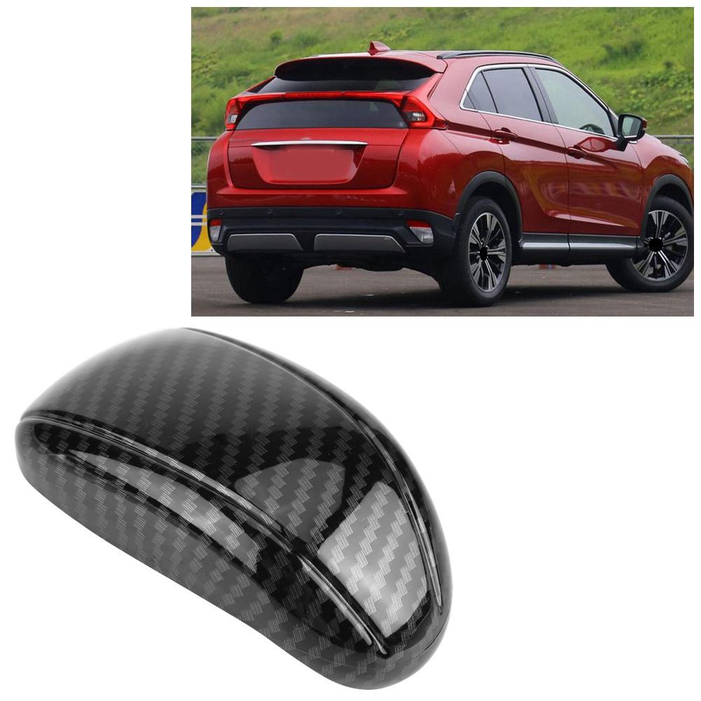 Car Gear Shift Knob Cover Trim Sticker for Mitsubishi Eclipse Cross 17 18 Carbon Fiber