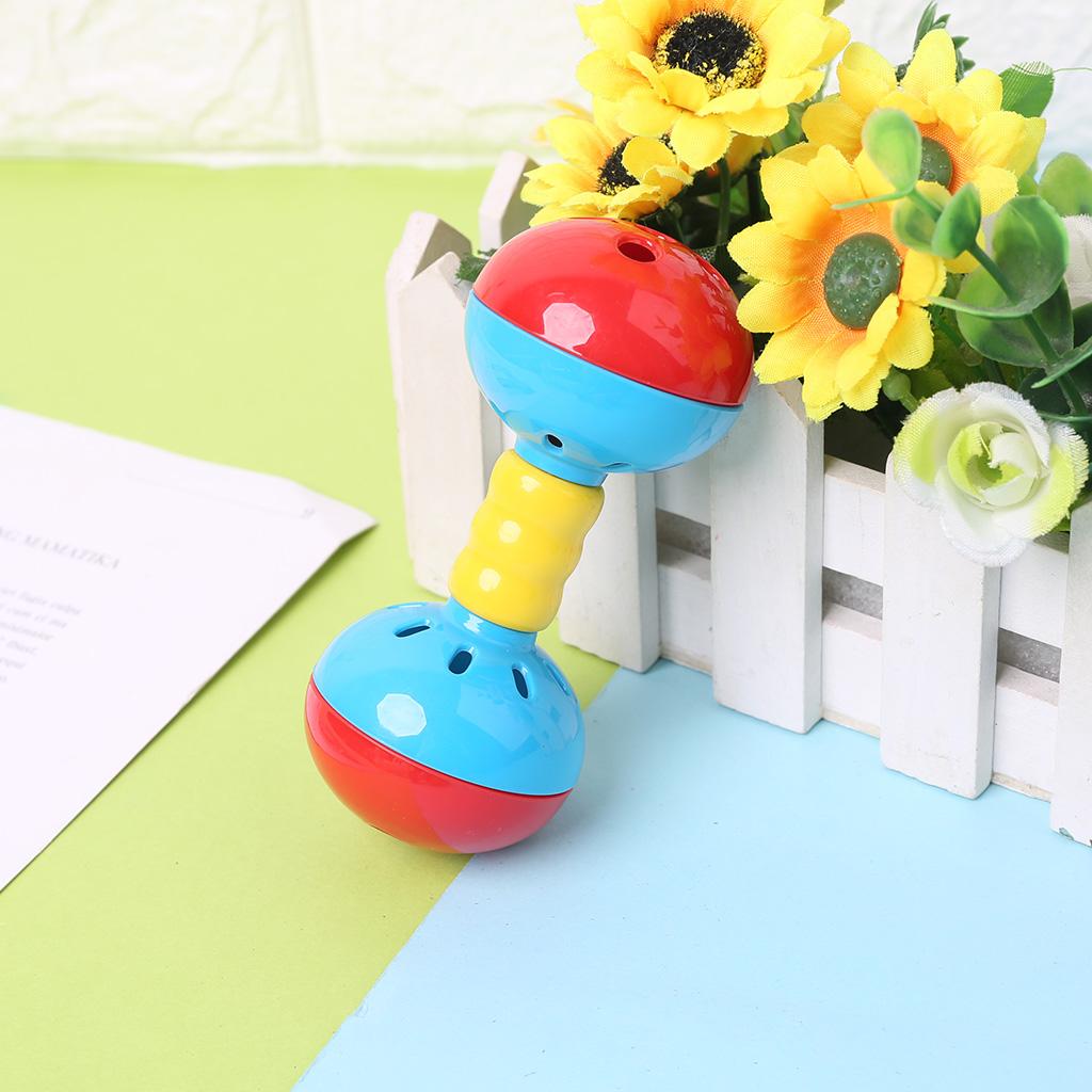 Bird Ball Toys with Sound Bell Colorful Plastics Suitable for Parrot Macaw Eclectus African Greys Cockatoo