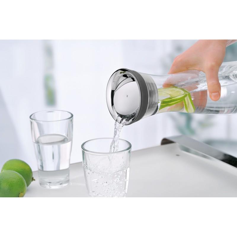 Wmf basic water carafe 1l Black/Transparent