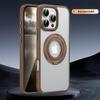 Подходит для Apple 16proMax Магнитный Чехол для телефона с зарядкой, IPhone15 Матовый 14 с Вращающейся подставкой Защитный чехол