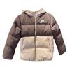Down Jacket Comfortable Windproof Warm Sports Duck Down Kids Jackets Brown Khaki HV7187-247