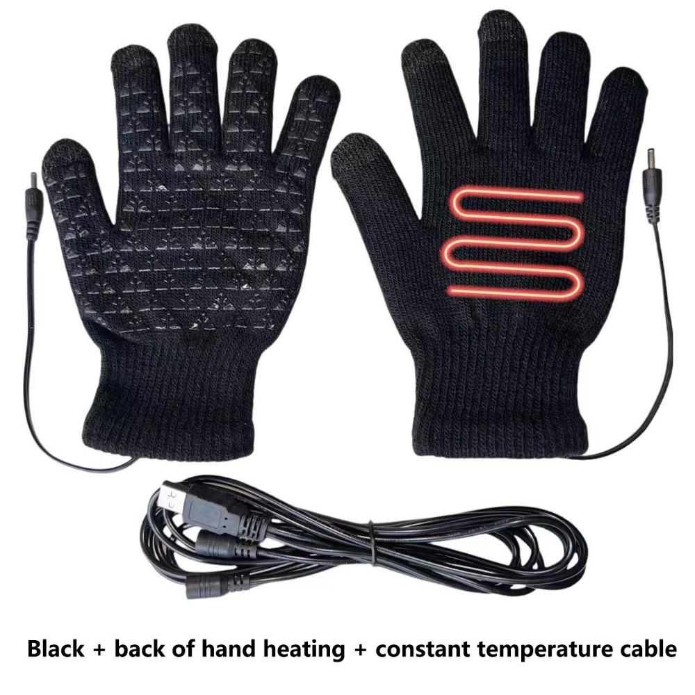Thickened Electric Heating Gloves Touchscreen Hand Warming Gloves Touchscreen Gloves Winter