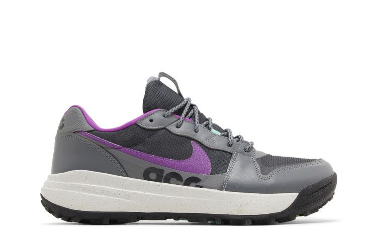 Nike ACG Lowcate Smoke Grey Dark Smoke Grey Vivid Purple