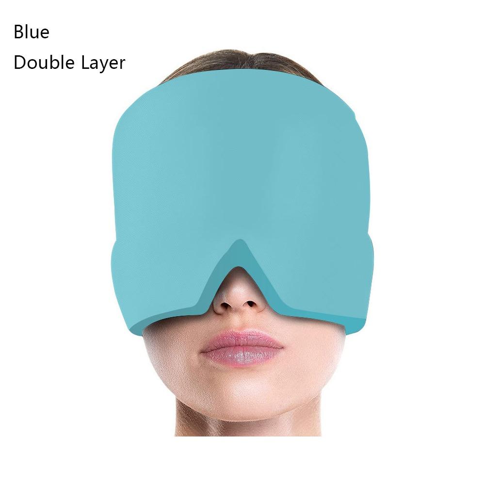 Cold Compress Head Massager Caps Migraine Relief Gel Eye Mask Ice Gel Ice Cap