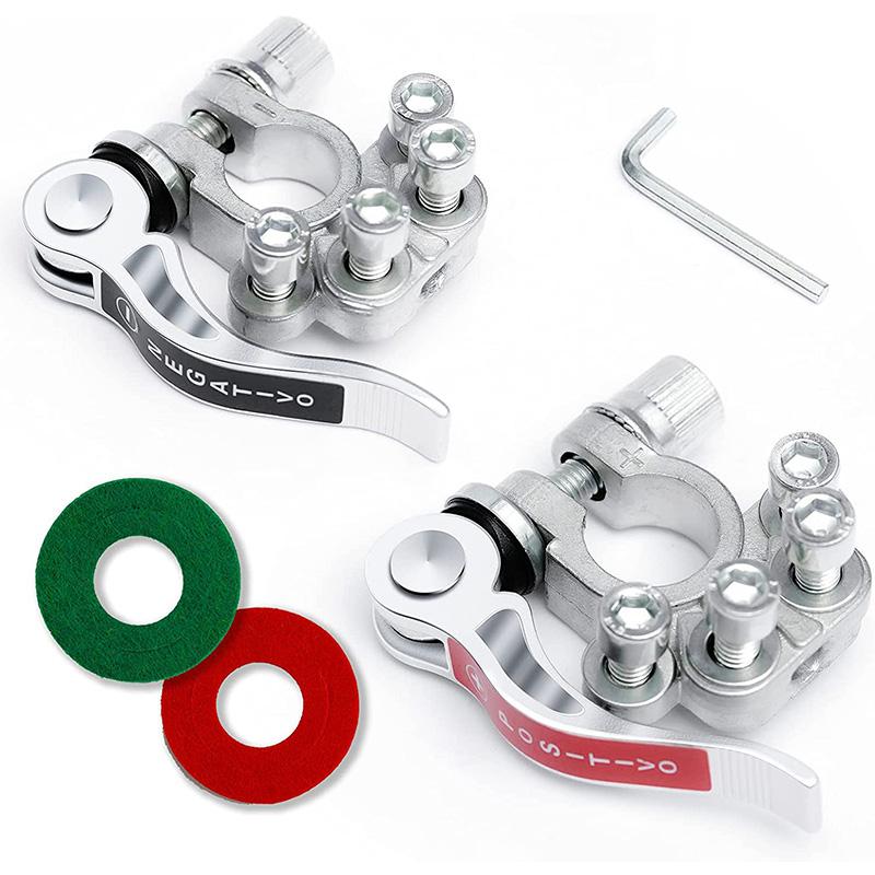 1 пара зажимов для автомобильного аккумулятора, многопортовые автозапчасти, инструменты, запорные разъемы, лодочные гонки для 12 В, 6 В, 24 В, трактор UTV