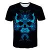 Summer Men's T-shirt 3D Print Loose Round Neck Short Sleeve Tops Men
