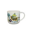 Кружка-гербарий YAMAKA MOOMIN Дизайн Снусмумрика 350 мл Белая Скандинавский стиль Посуда Подарок Подарок на свадьбу Подарок на День матери MM2103-11