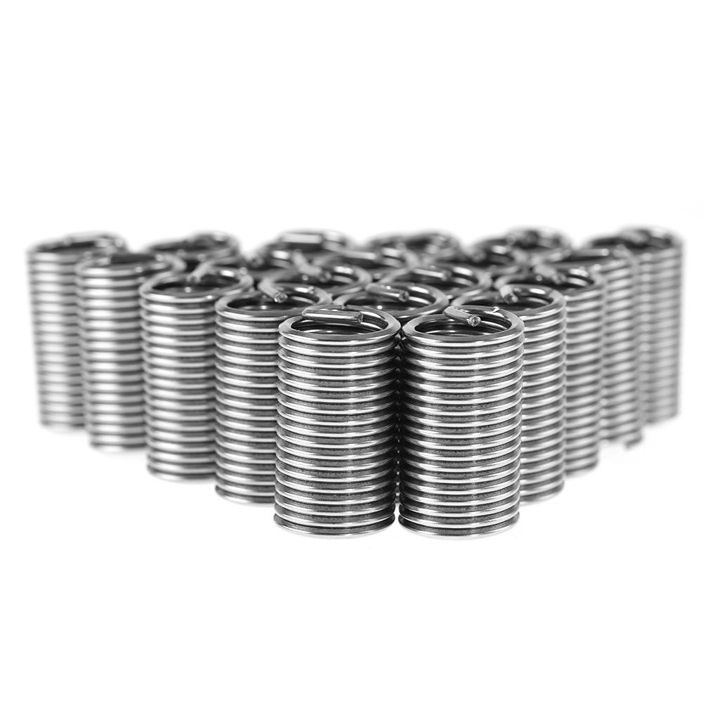 M14 Нержавеющая сталь SS304 Спиральные проволочные вставки с геликоидальной резьбой (M14*2*3 D, 20 шт.)