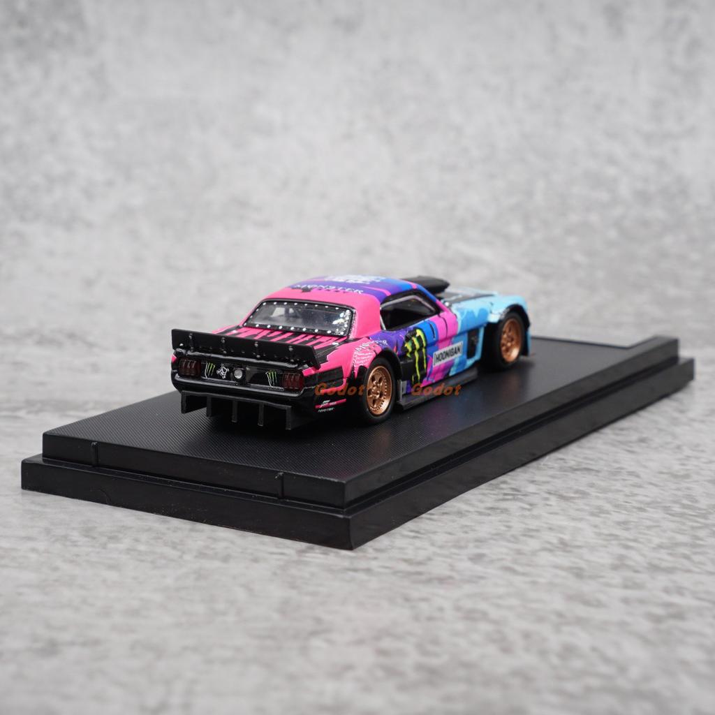 SW 1:64 Mustang RTR V3 Hoonicorn Alloy Car Diecasts & Toy Vehicles Car Model Miniature Scale Model Car For Children
