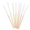 30pcs Bamboo Cotton Swabs Long Head for Tattoo Makeup Eyebrow Lip Cleaning