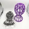 New Wig Stand Hat Cap Lantern Shape Wig Accessories Storage Rack Wig Head Stand Multi-Purpose