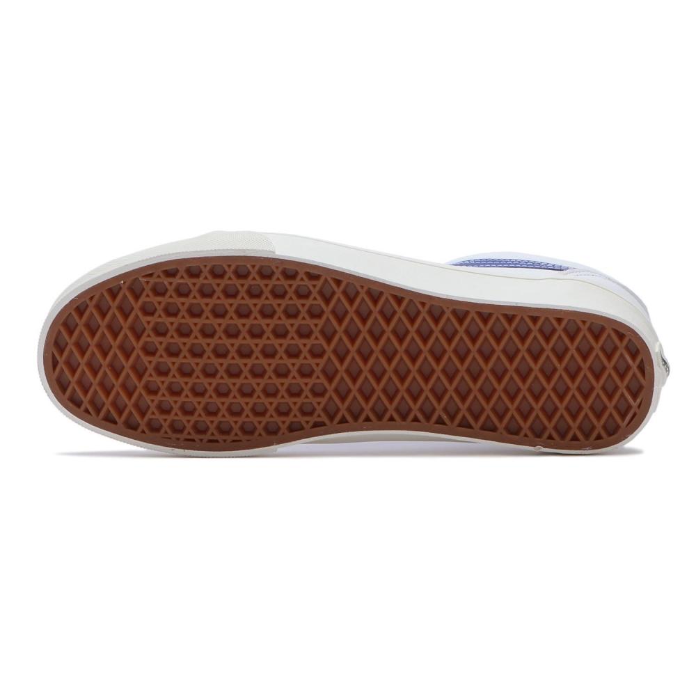 Vans Старая школа Кожа Белый Синий Vn0007ntz5d