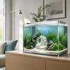 Декоративное укрытие для аквариума, 3D-печатная коралловая пещера, украшение для мелких рыбок и креветок, миниатюрный пейзаж для аквариума, полый реалистичный орнамент