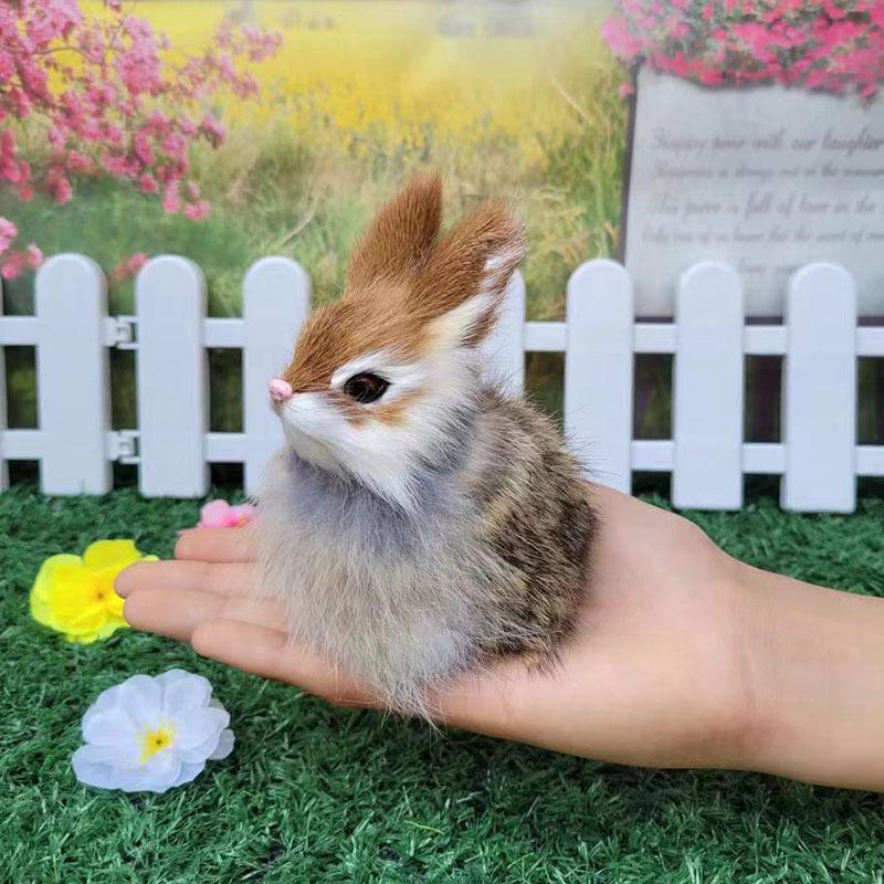 Мягкая лающая игрушка «Кот, кролик и щенок» — развивающая кукла-животное для детей