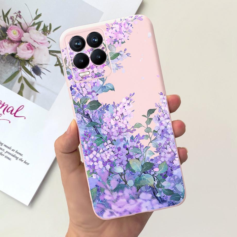 For Realme 8 Pro 4G Case Realme 8 8i 4G 5G Coque Cover Soft TPU Silicone Shockproof Bumper For Realme8 8Pro Coque With Pattern