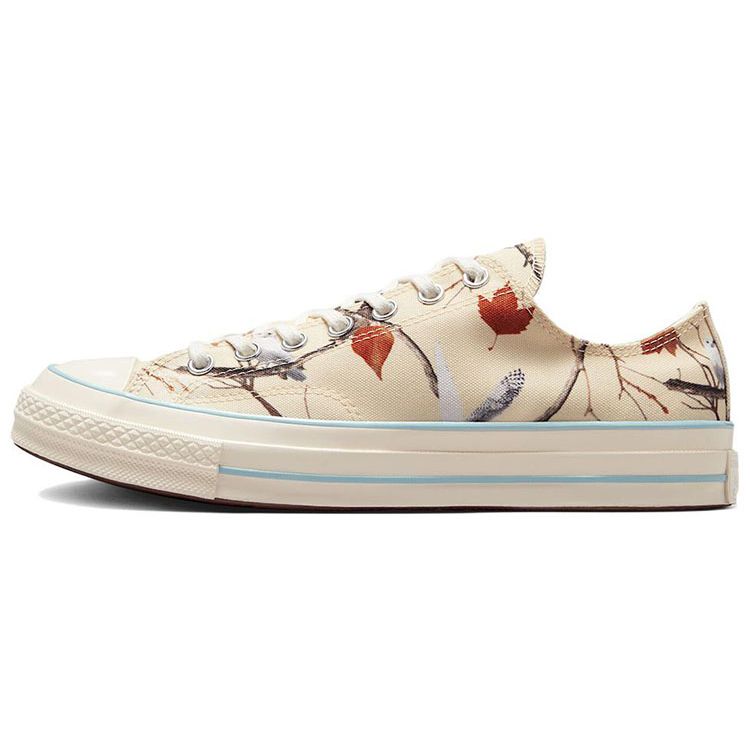 Converse Кроссовки унисекс Golf Wang x Chuck 70 Low Owl Cream Egret Corydalis-Blue A01798C