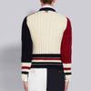 THOM BROWNE Sweaters Men's Red V-neck Moderate Cardigan MKC357F-Y1502-960