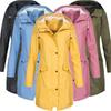 Women's Mid-Length Trench Coat: New Arrival Autumn/Winter Windbreaker for Outdoor Mountaineering