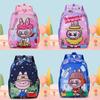 With Childrens Backpack Cartoon And Letter Printing Design For Daily Use