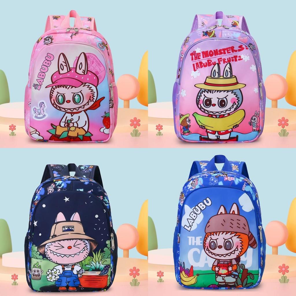 With Childrens Backpack Cartoon And Letter Printing Design For Daily Use