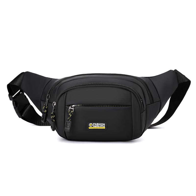Сумка на пояс мужская многофункциональная нагрудная сумка для спорта на открытом воздухе многослойная водонепроницаемая сумка для мобильного телефона большой емкости через плечо