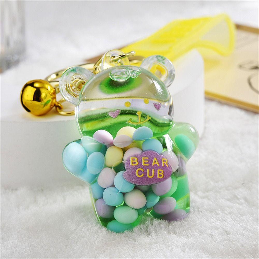 Подвесная сумка-подвеска для ключей Брелок с блестками Брелок с жидкостью Брелок с зыбучими песками Движущаяся жидкость