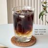 420ml Transparent Glass Coffee Mug Breakfast Mug Latte Cup High Borosilicate Glass Cup Beer Milk Water Cocktail Drinking Mugs
